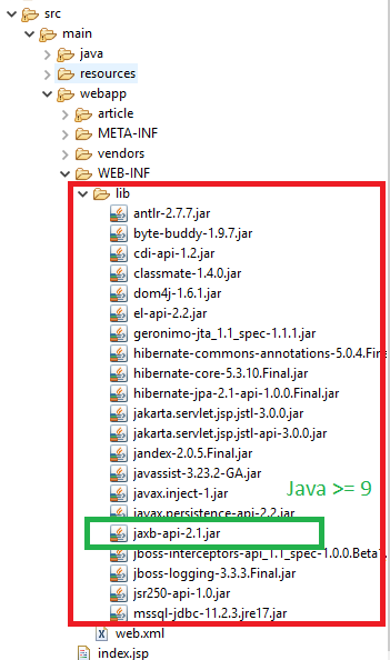 Persistence file location